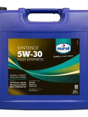 Motorový olej Eurol Syntence LL 5W-30, 20L Cenový Hit