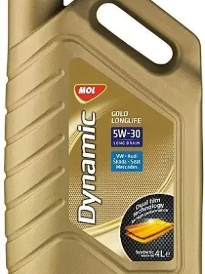 Motorový olej MOL Dynamic Gold Longlife 5W-30, 4L Autentický