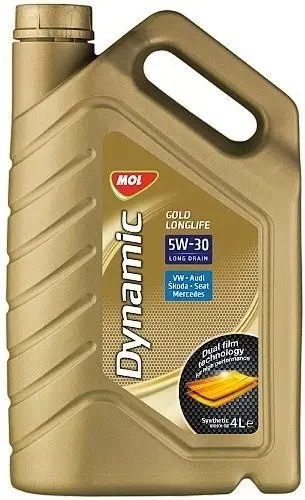 Motorový olej MOL Dynamic Gold Longlife 5W-30, 4L Autentický