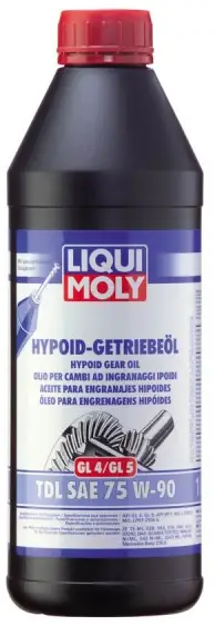Nejprodávanější Převodový olej Liqui Moly Hypoid-Getriebeöl TDL 75W-90, 1L