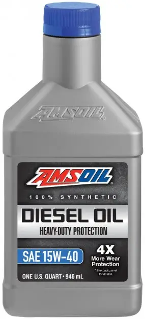 Motorový olej Amsoil Heavy-Duty Synthetic Diesel 15W-40, 946ml Levný