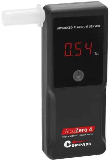 Compass alkohol tester AlcoZero4 - elektrochemický senzor (CA 35FS) Expresní Doručení