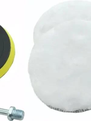 Nízká Cena Compass leštící kotouče sada 3ks s unašečem 12cm