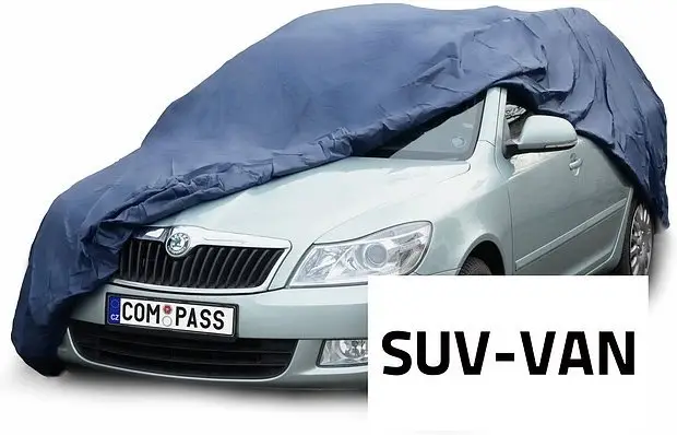 Omezená Nabídka Compass ochranná plachta full suv-van 515x195x142cm nylon
