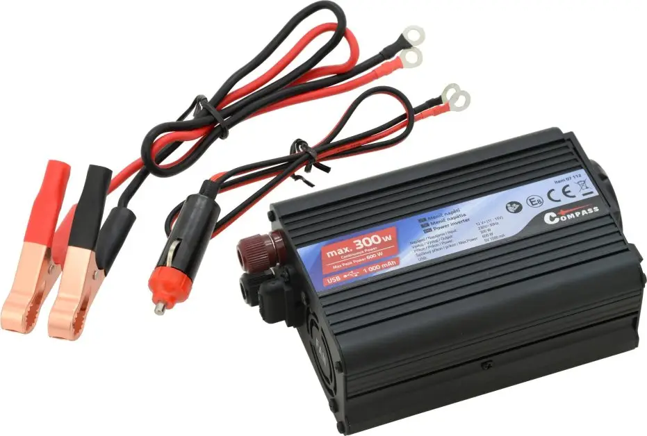Compass trafo 12/230v 300w + usb Přímo Od Výrobce