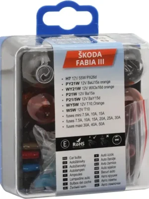Akční Nabídka Compass žárovky servisní box ŠKODA FABIA III. H7