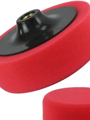 Leštící kotouč molitanový červený 150mm tloušťka 50mm s unašečem závit M14 MAR-POL M07912 Koupit Online