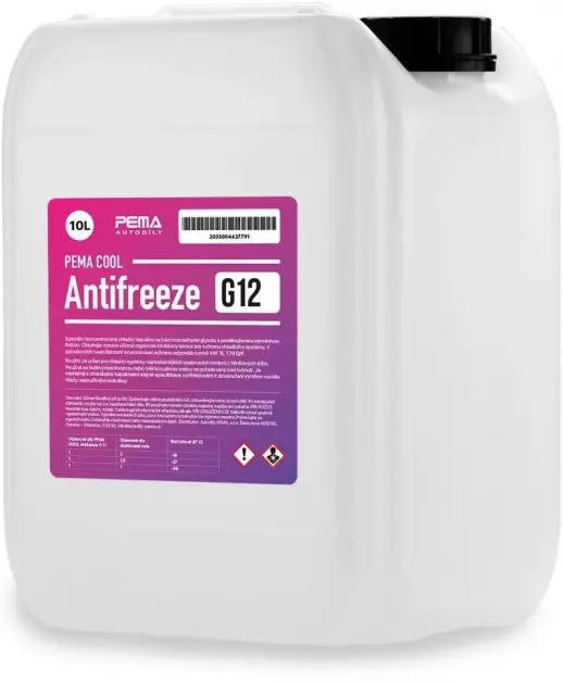 Chladící kapalina PEMA COOL Antifreeze G12 (stáčený), 25L Levný