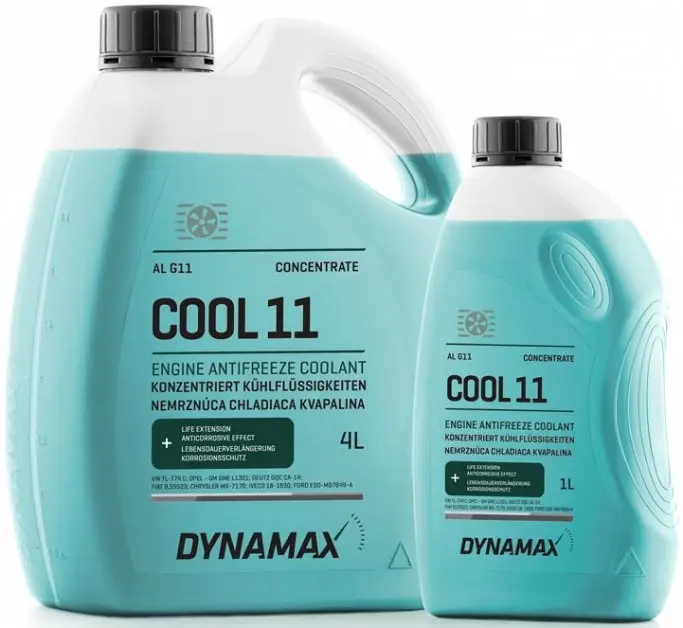 Chladicí kapalina Dynamax Cool G11, 5L Objednat Nyní
