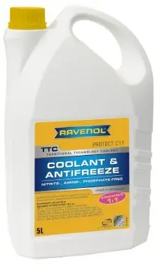 Chladicí kapalina Ravenol TTC Premix Protect C11, 5L Sleva
