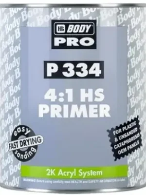 HB BODY P334 4:1 HS Filling Primer (White), 1L Nová Kolekce