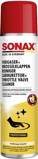 Sonax Carburettor + Throttle Valve Cleaner, 400ml Časově Omezené
