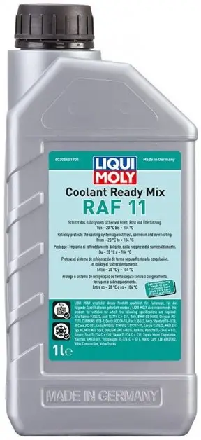 Odeslání Ihned Liqui Moly Nemrznoucí směs do chladiče RAF 11, 1L