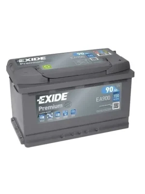 Autobaterie EXIDE Premium 12V 90Ah 720A EA900 Bezpečná Platba