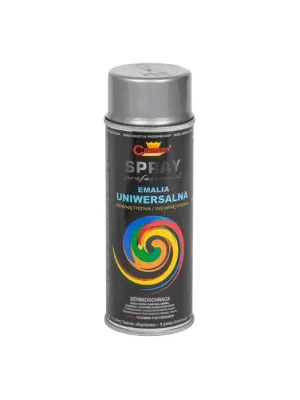 Horká Nabídka CHAMPION COLOR - email barva universální stříbrná sprej 400ml (RAL9006)