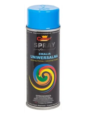 CHAMPION COLOR - email barva universální modrá světlá sprej 400ml (RAL5012) Horká Nabídka
