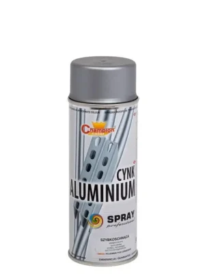 Cenově Výhodný CHAMPION COLOR - zinko hliníkový sprej profesional - Zinc ALU ( 400 ml)