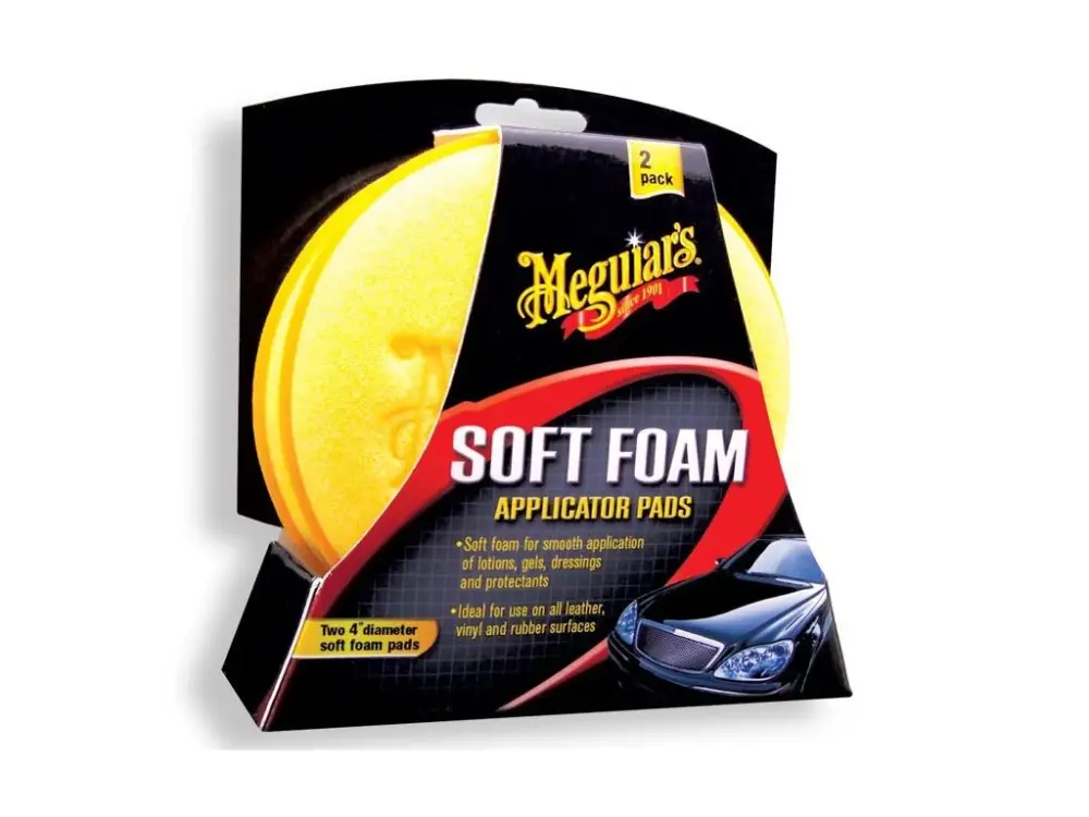 Časově Omezené Meguiar's Soft Foam Applicator Pads - pěnové aplikátory (2 kusy)