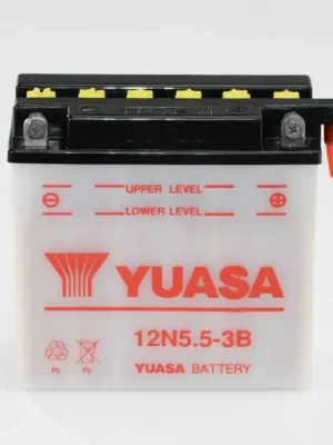 Motobaterie YUASA 12N5,5-3B 12V 5,5Ah Akce