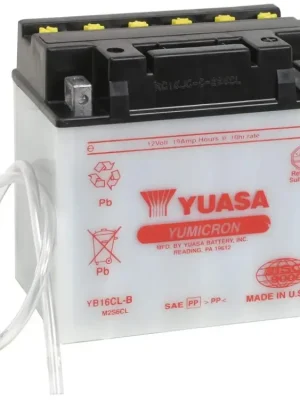Motobaterie YUASA YB16CL-B 12V 19Ah Autentický