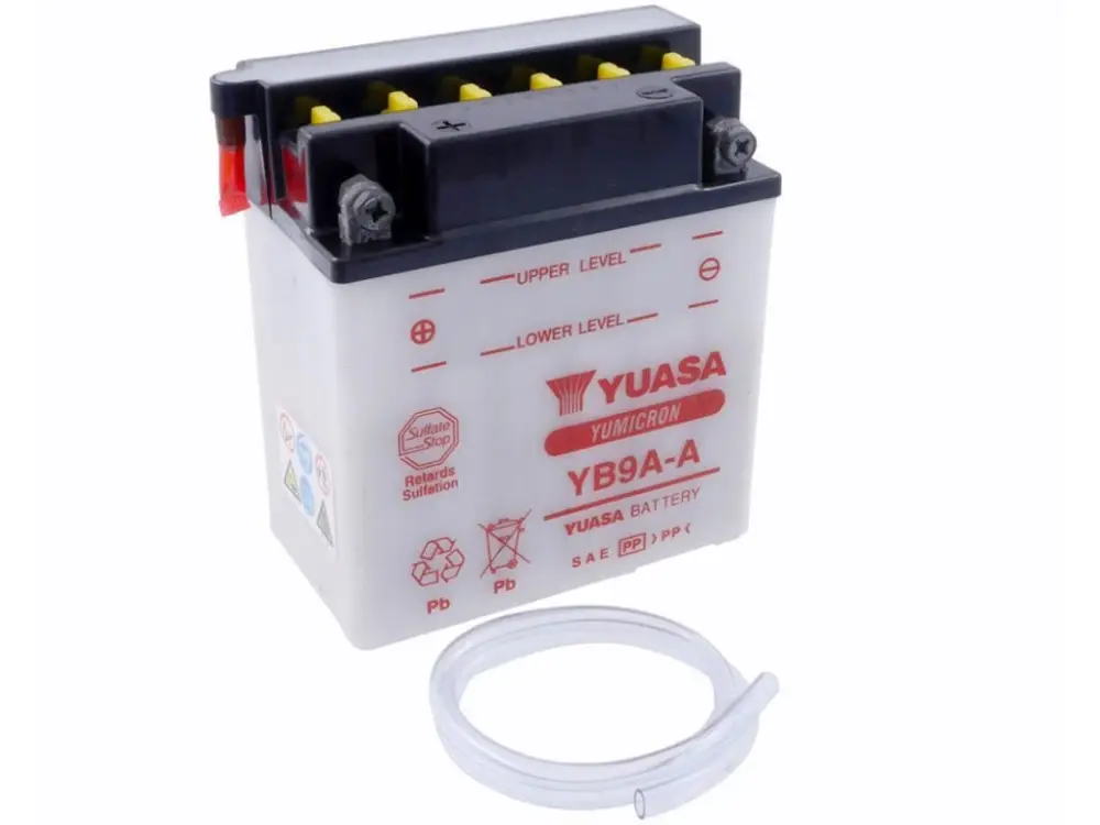 Motobaterie YUASA YB9A-A 12V 9Ah Značkový