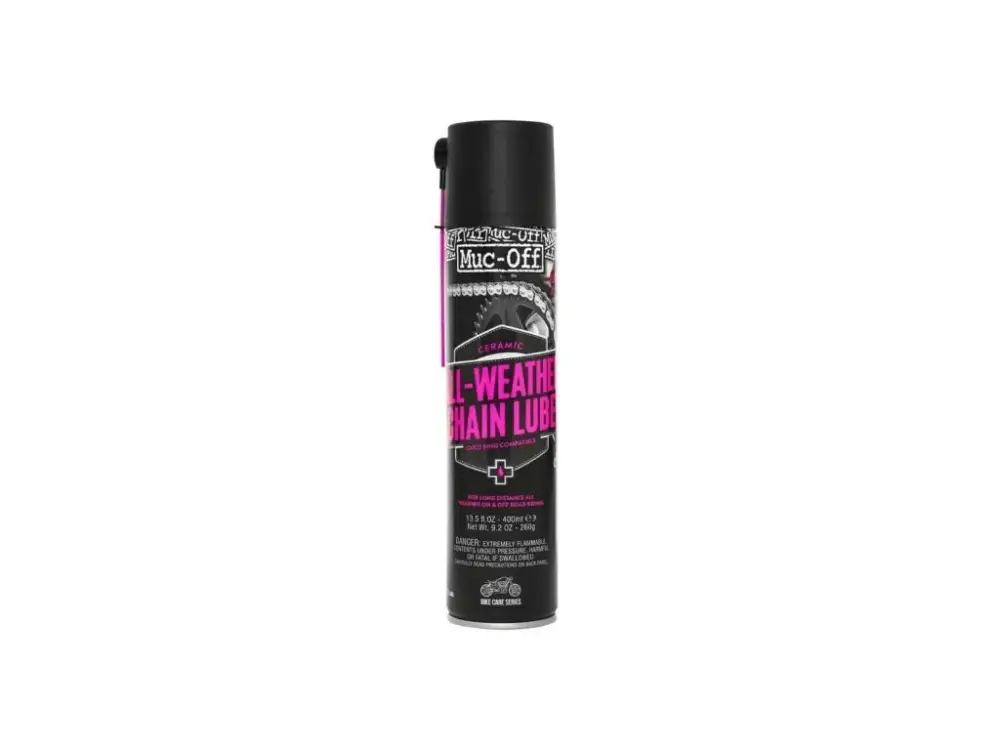 Expresní Doručení Muc Off All Weather Chain Lube mazivo na řetěz 400ml