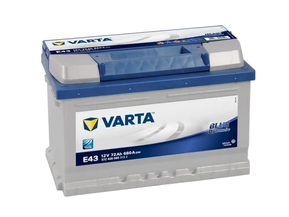 Varta Blue Dynamic 72AH 680A, 572409, E43 Přímo Od Výrobce