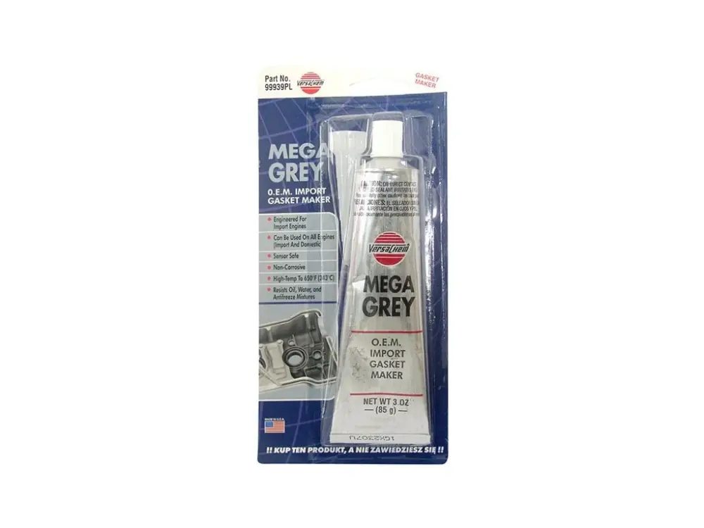 Časově Omezené VERSACHEM MEGA GREY 85 g - těsnící tmel - silikonové těsnění -70 °C až 343 °C