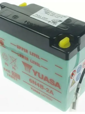 Motobaterie YUASA 6N4B-2A 6V 4Ah Ověřený