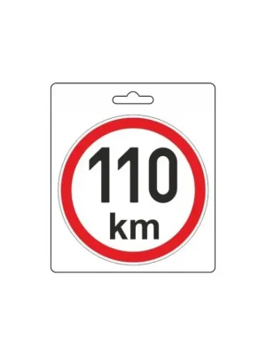 COMPASS Samolepka omezená rychlost 110km/h (110 mm) Výhodná Nabídka