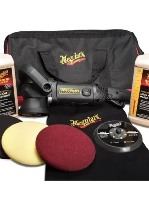 Meguiar's Mirror Glaze Soft Buff DA Kit 5" - kompletní 5palcová sada na profesionální renovaci laku, vč. orbitální leštičky Meguiar's MT310 Objednat Nyní