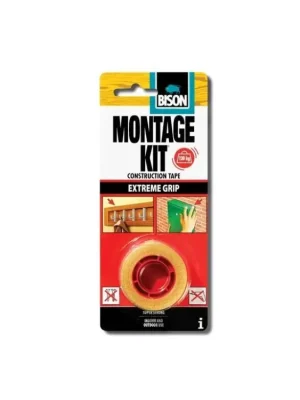 BISON MONTAGEKIT TAPE montážní oboustranná páska 1,5m Cenová Bomba