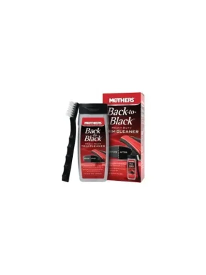 Mothers Back-to-Black Heavy Duty Trim Cleaner Kit - nejúčinější čistič plastů, 355 ml Časově Omezené
