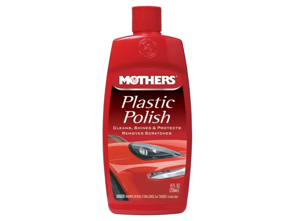 Mothers Plastic Polish - leštěnka a oživovač plastů, 236 ml Nová Kolekce