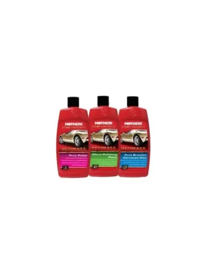 Mothers Ultimate Wax System - revoluční třífázový systém péče o lak, akční set Cenová Bomba