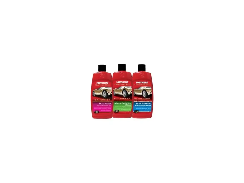 Mothers Ultimate Wax System - revoluční třífázový systém péče o lak, akční set Cenová Bomba
