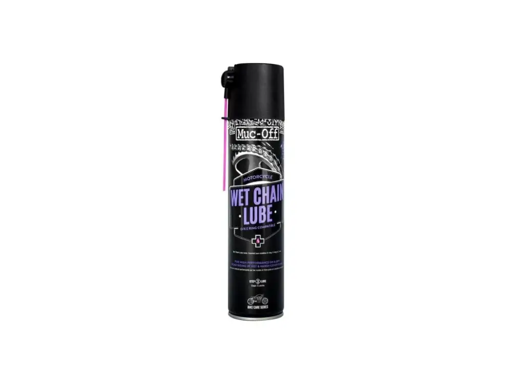 Horká Nabídka Muc Off Motorcycle Chain Lube Wet mazivo na moto řetězy 400ml