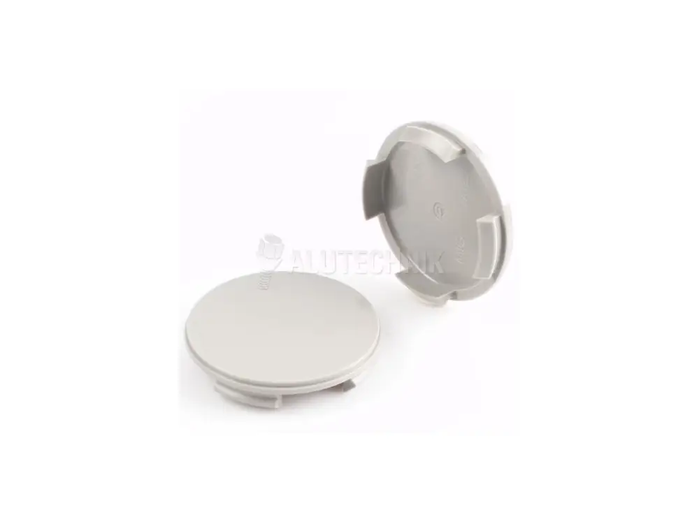 Středová krytka kola - průměr 56/60mm(vnitřní,vnější) plast šedá bez loga (N06/ ZA1327) AEZ, Dezent, Enzo Víkendová Akce