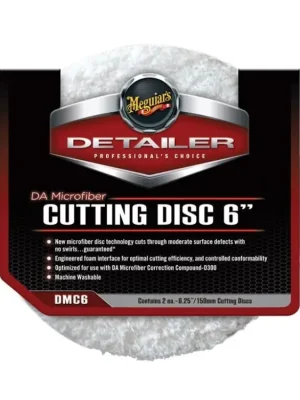 Meguiar's DA Microfiber Cutting Disc 6" - lešticí mikrovláknový kotouč, 6 palcový (2 kusy) Kup Teď