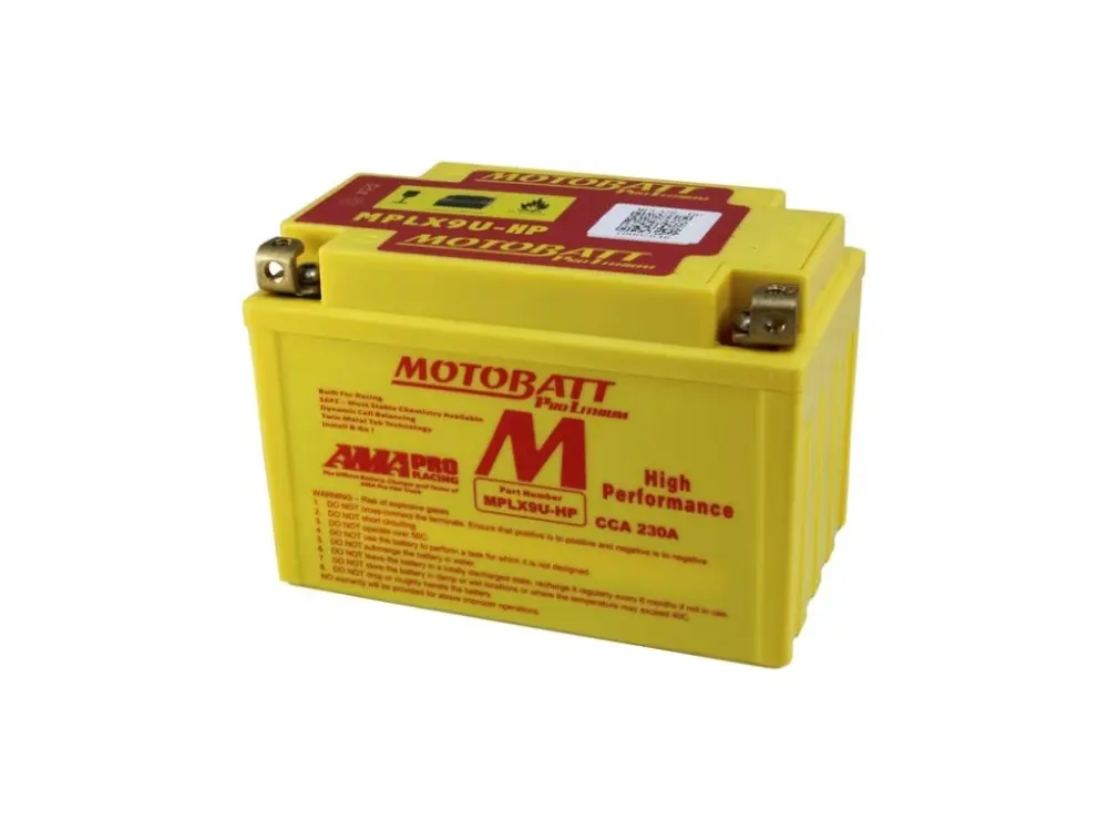 Speciální Cena Motobatt motobaterie MPLX9U-HP - Lithium