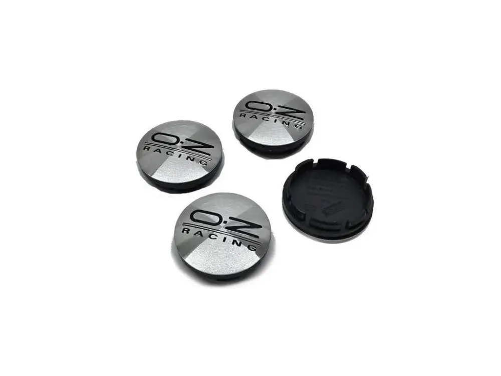 Středová krytka kola - poklička průměr 52/56mm(vnitřní,vnější) plast, kov. víčko logo OZ RACING - sada 4ks Kup Teď