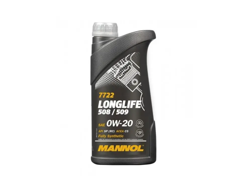 Vrácení Zdarma MANNOL 7722 Longlife 508/509 0W20motorový olej 1L