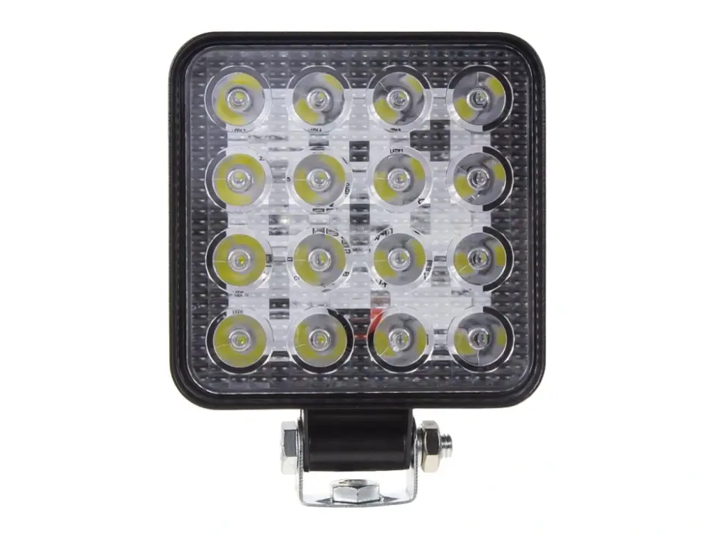 LED světlo hranaté slim, 16x3W, ECE R10 Pouze Dnes