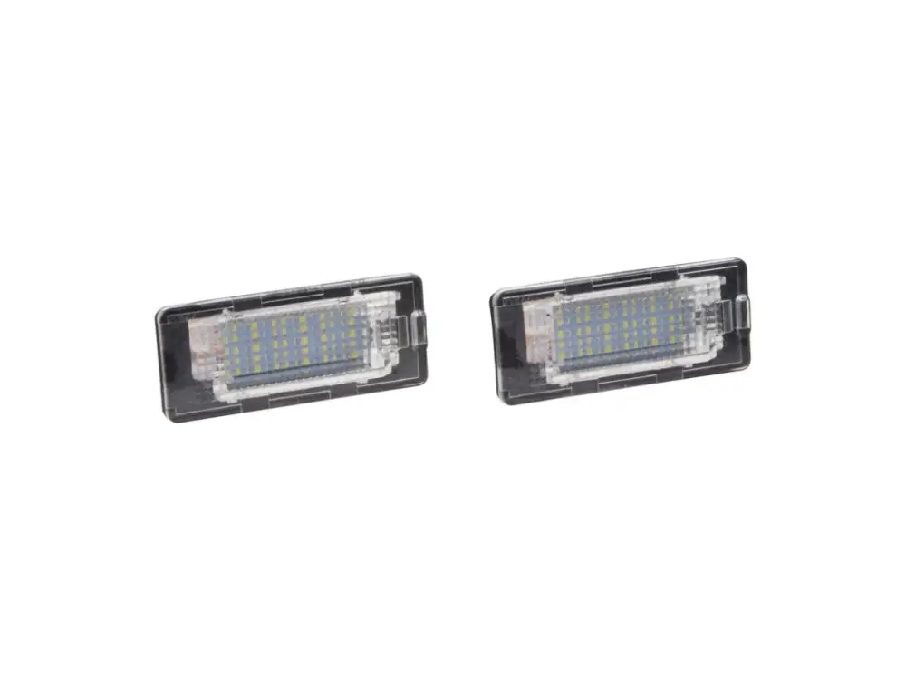 Značkový LED osvětlení SPZ do vozu VW Touran, Golf, Passat, Sharan