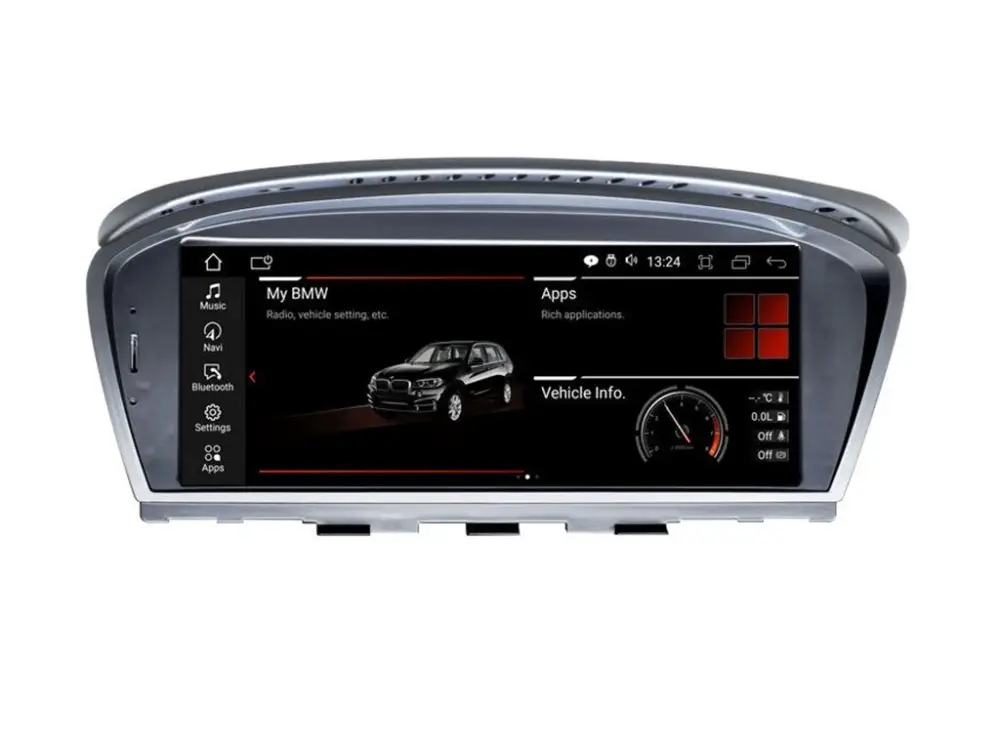 Autentický Multimediální monitor pro BMW E60, 61, 62, 63 / E90, 91 s 8,8" LCD, Android, WI-FI, GPS, Carpla