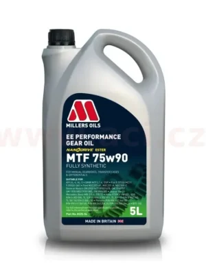 Nová Kolekce MILLERS OILS EE PERFORMANCE MTF 75w90 5l