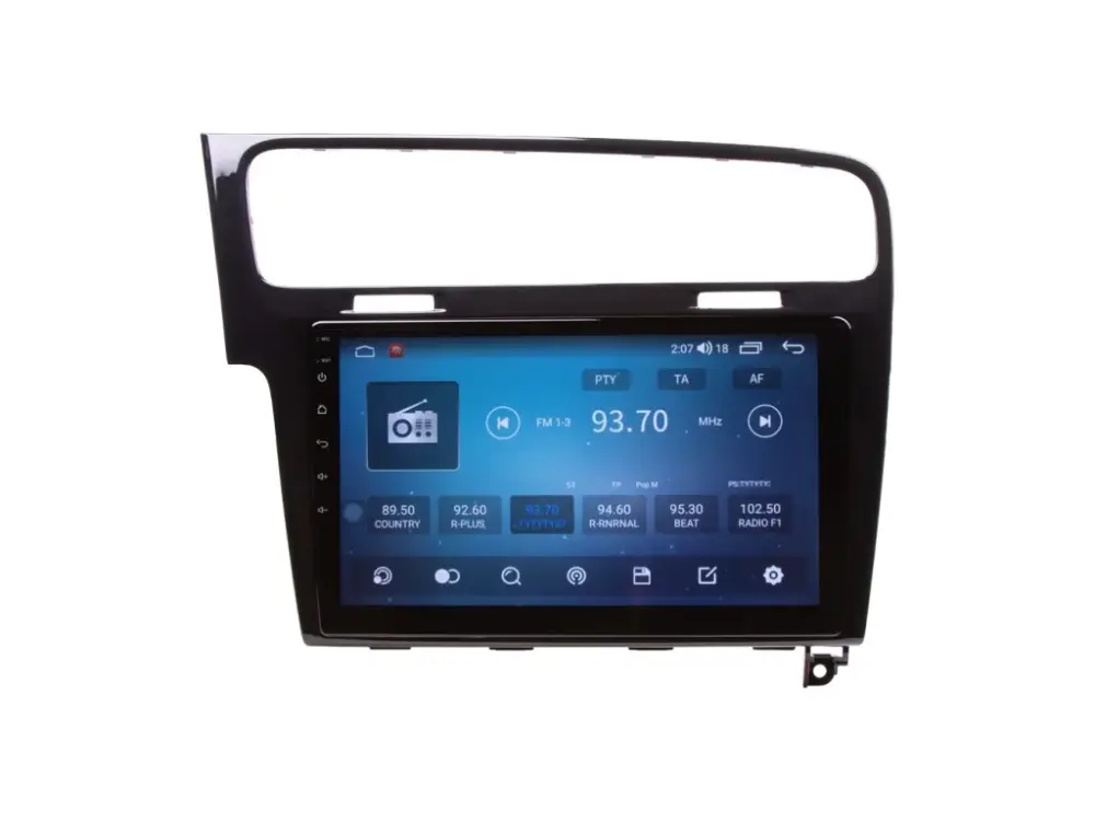 Finální Výprodej Autorádio pro VW Golf 7 s 10,1" LCD, Android, WI-FI, GPS, Carplay, Bluetooth, 2x USB, 4G