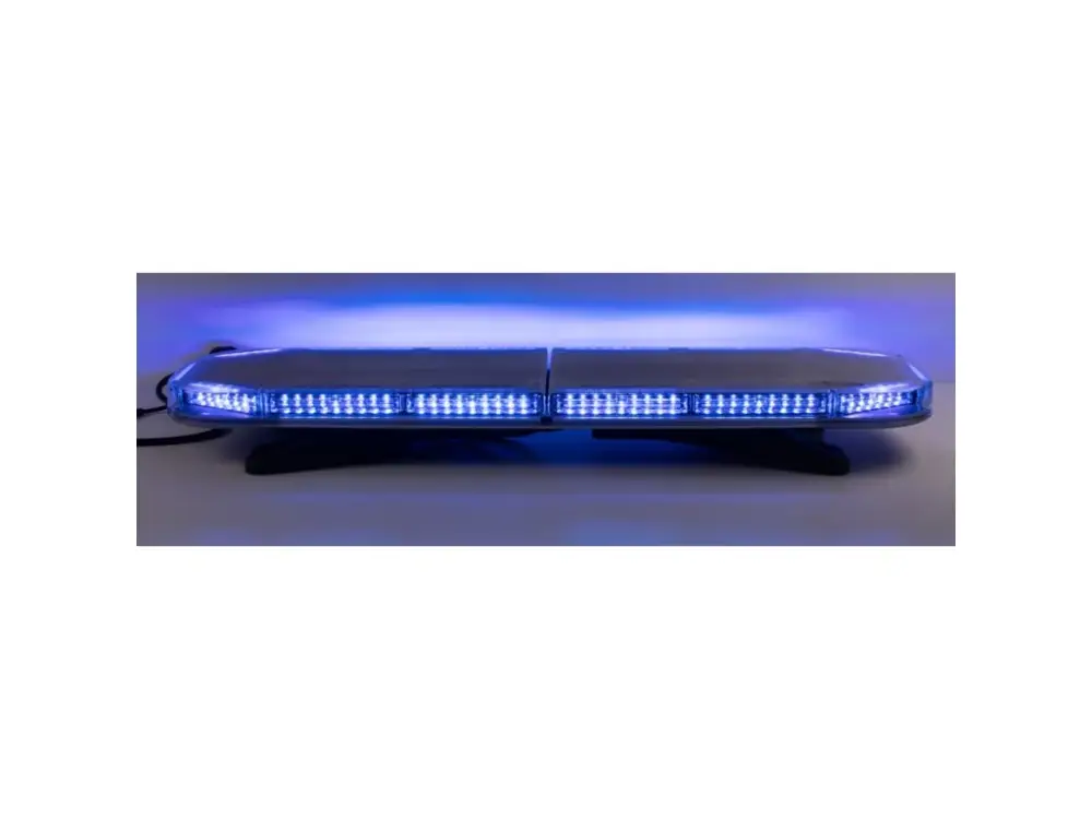 Novinka LED rampa 834mm, modrá, 12-24V, ECE R65