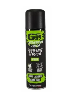 Super Cena GS27 PURIFIANT CASQUE Hygienický čistič - Čistič a osvěžovač sportovního vybavení 250 ml
