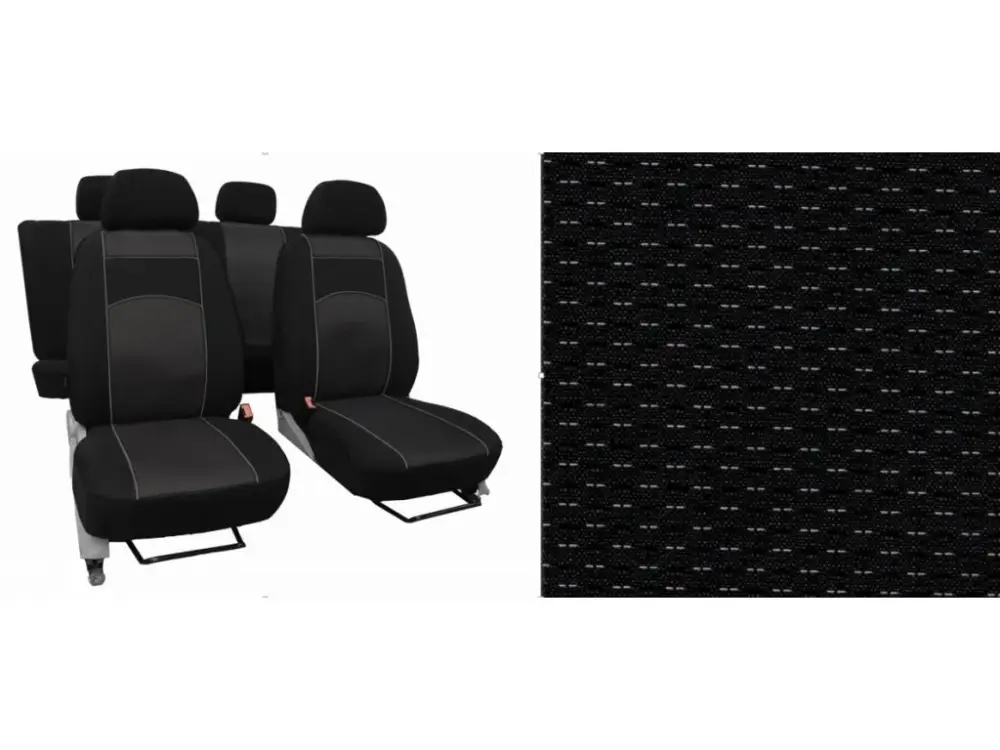 Autopotahy DACIA DUSTER III, od r. 2024, VIP černé Nejlepší Cena